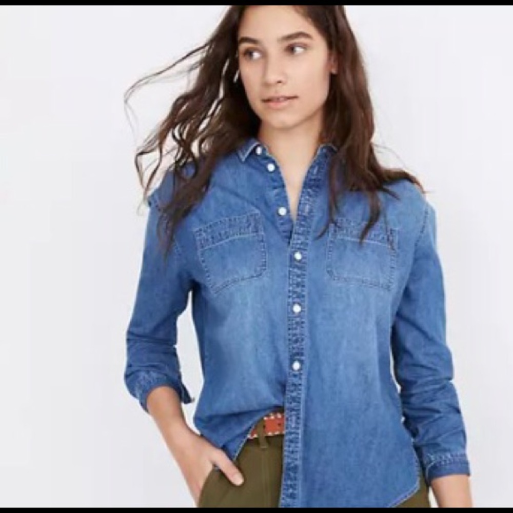 Madewell Oversized Ex-Boyfriend Shirt